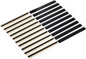 2-80ピン単列IDCコネクタPCB DIP SMD SMT 0.8 1.0 3.96 1.27mmピッチ2mm2.54mmオスメスピンヘッダー - Product Image 2