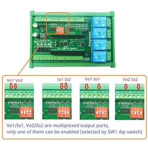 RS485 2AO 2AI 4DI 4DO ESP32 Multifunktions-Erweiterungs karte Modbus Wifi-Relais modul für WEB MQTT Http - Product Image 2