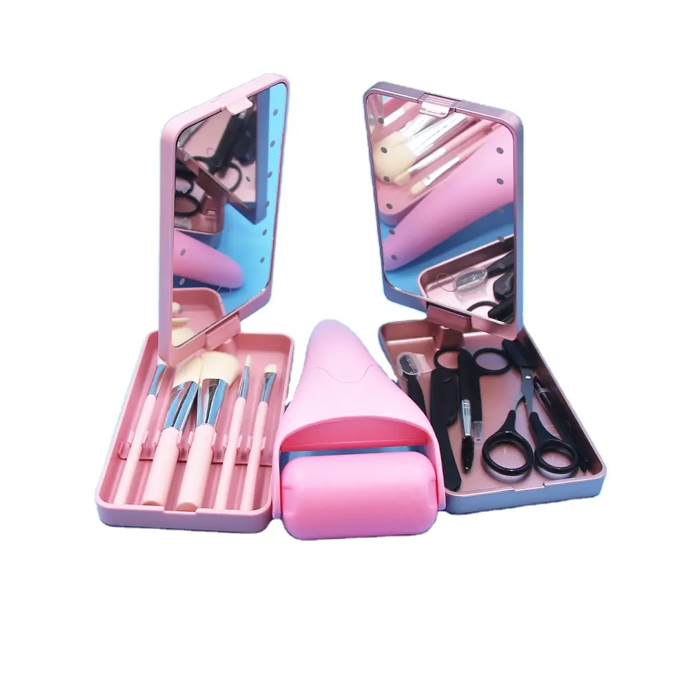 Nuovo Design di alta qualità per la cura della bellezza Silicone freeze Ice Roller Face Massager skin derma massage pink ice roller per il sollievo degli occhi