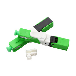 FTTH fibra optica monomodo rapido konektörü esc250d sc/apc sc/upc FC lc upc pc sc apc optik fiber hızlı bağlantı - Product Image 4