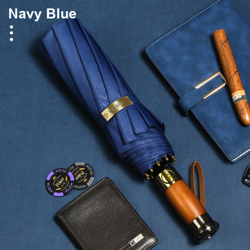 Bleu marine gaufré