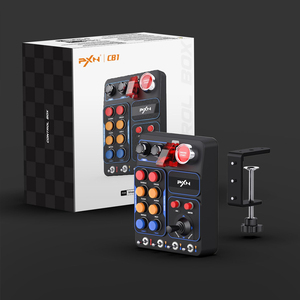 PXN CB1レーシングゲーム多機能30プログラマブルボタンPC USBシミュレーションレーシングインストルメントセンターコントロールボックス - Product Image 2