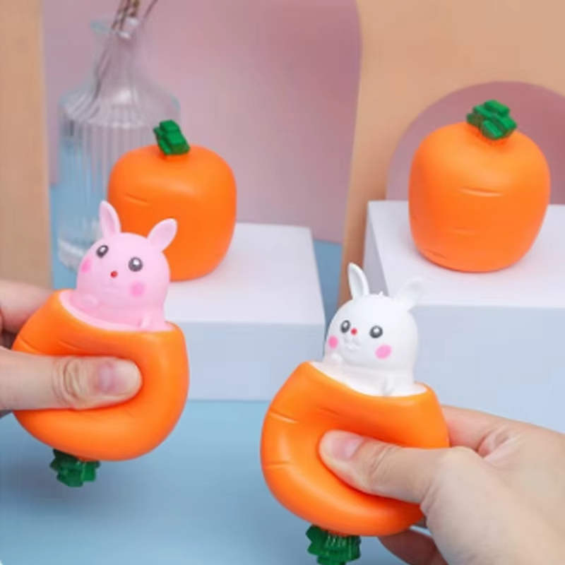 carrot rabbit-random color