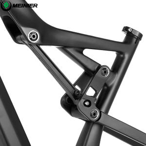 Đầy đủ hệ thống treo khung 29 inch sợi <span class=keywords><strong>Carbon</strong></span> có thể điều chỉnh du lịch XC xe đạp leo núi khung 29er - Product Image 2