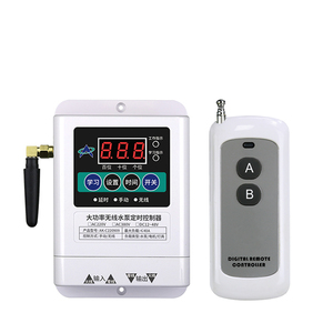 Countdown AC Wireless Switch Verzögerungen Anhalten der Wasserpumpe Pumpen 433,92 MHz Autonome Programmierung Fernbedienung schalter