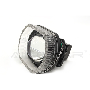 Entegre projektör örtülerini RGBW Chasing renk ile dönüş lambası KingRing O şekil LED melek gözler projektör kapağı - Product Image 1