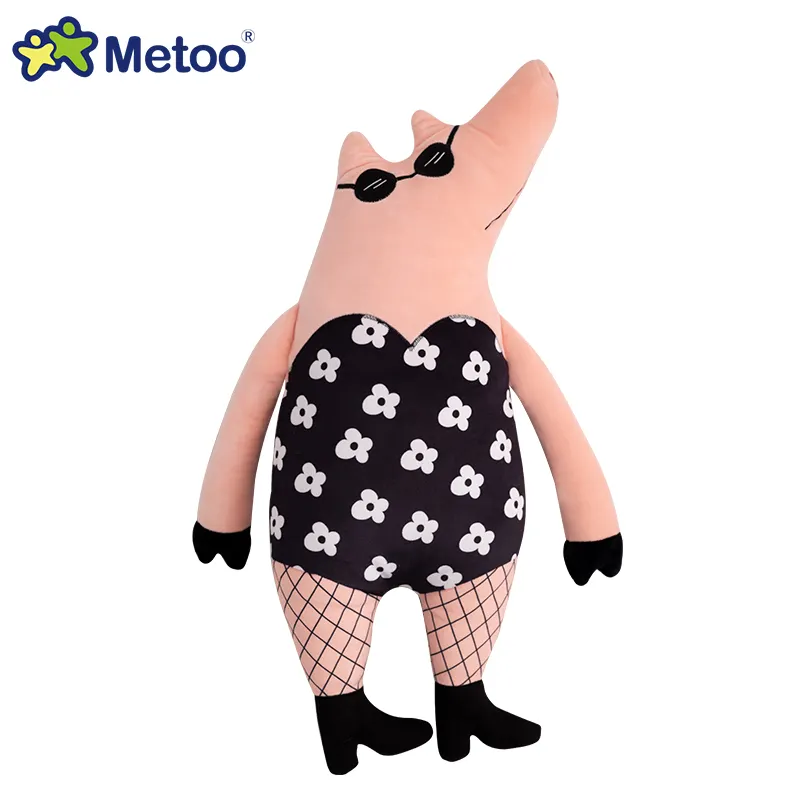 Metoo Toys-almohada de peluche de cerdo para niños, de animales supersuaves juguetes de peluche, nuevos estilos