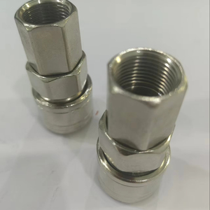 G1เกลียวภายในสำหรับ OPSF40/2 "ตัวเชื่อมต่อด้วยตนเอง Nitto แบบรวดเร็วป้องกันการตกหล่น C-Type รวดเร็วท่ออากาศ PU PE เหมาะ - Product Image 2
