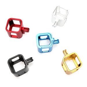 Kampho <span class=keywords><strong>CNC</strong></span> nhôm bảo vệ nhà ở trường hợp bìa khung cho GoPro anh hùng <span class=keywords><strong>4</strong></span>/5 Phiên - Product Image 5