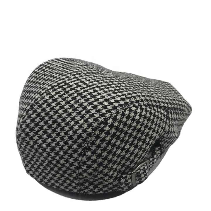 Chapeaux béret en tweed pied-de-poule style britannique unisexe nouveau design de mode personnalisé