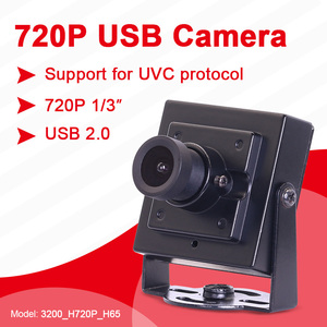 3200 HD USB Machine Vision Mini moduli fotocamera 720P H65 2.8mm 75 gradi Plug & Play per il riconoscimento facciale Android - Product Image 2