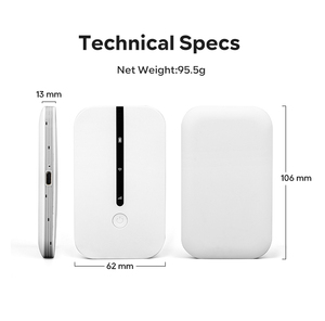 All'ingrosso 2 modalità di rete Dbs Wifi6 Hardware Tkip elaborazione sicurezza 5G Cpe Modem Wifi 6 sbloccato 5G Sim Router - Product Image 5