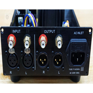 KYYSLB 110V 220V JRC4580DD LM4562 DAC CD Sound Card Preamp Amplifier Balanced <strong>Input</strong> <strong>Output</strong> Unbalanced to Balanced RCA to XLR - Product Image 5