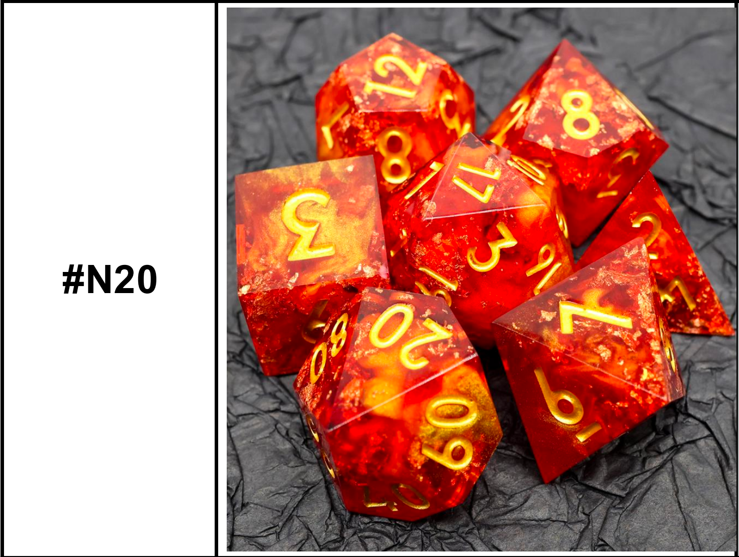 #N20 ~ 7 pièces/ensemble