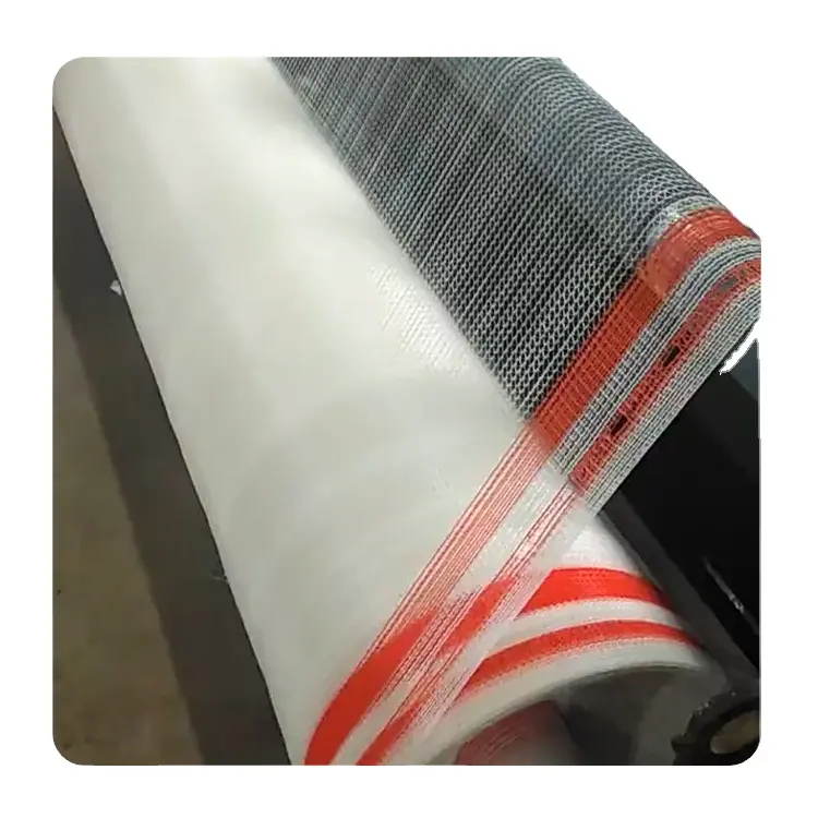 Fabricante HDPE malha transparente plástico branco anti granizo líquido para estufa