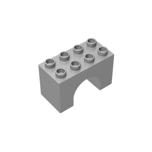 [Gobricks] GDS-D014批发8孔大砖拱2x4x2大积木零件