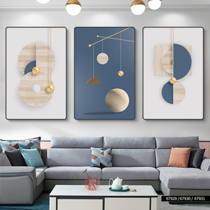 Bắc Âu nhà hàng phòng ngủ trang trí vẫn còn sống pha lê sứ trừu tượng tường nghệ thuật PVC Khung tranh - Product Image 3