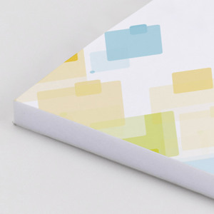 Bloc de notas de oficina de negocios personalizado con tamaño de estilo de logotipo hecho de papel offset Función de hojas sueltas - Product Image 5