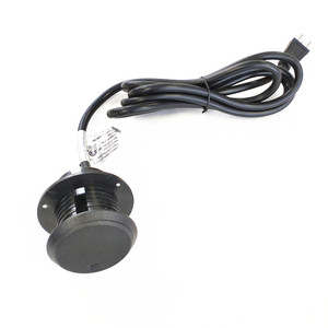 2 Inch Hole Desk Grommet US <strong>Power</strong> <strong>Outlet</strong> Recessed Socket with 1 AC <strong>Outlets</strong> and 2 USB with <strong>Rotation</strong> Cover / Round Mini Socket - Product Image 6