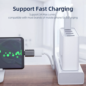 อะแดปเตอร์แปลง USB USB3.0 OTG Type-C USB-C ตัวผู้ไปยัง USB 3.0ตัวเมียสำหรับ Samsung S20 Huawei ขั้วต่อ usbc OTG - Product Image 6