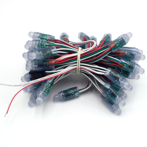 WS2811 адресуемые RGB светодиодные пиксели световые струны 12 мм Рассеянный цифровой изменяющий цвет светодиодный модуль IP68 рейтинг ПВХ медный корпус - Product Image 4