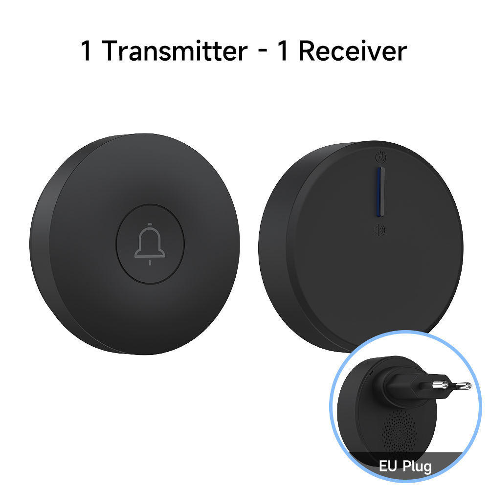 Black 1 Transmitter+1 Receiver EU