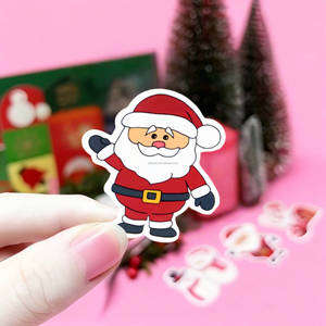 Hot Bán Thân Thiện Với Môi Bền Giấy Giáng Sinh Lấp Lánh Dán Không Thấm Nước Cho Kỳ Nghỉ Đảng Trang Trí Nội Thất DIY Thủ Công Mỹ Nghệ - Product Image 5