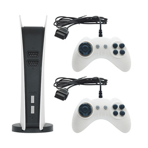 P5 bit คอนโซลเกมมินิเกมย้อนยุคคลาสสิกคอนโซลวิดีโอเกมทีวีที่มี200ในตัวและควบคุมจอยสติ๊กแบบมีสาย USB - Product Image 3