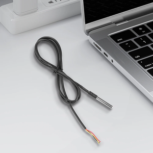 <strong>DS18B20</strong> <strong>Digital</strong> Temperature <strong>Sensor</strong> Thermal Probe Stainless Steel Temperature <strong>Sensor</strong> Waterproof Adjustable Resolution - Product Image 5