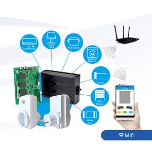 Universal RF Wifi 4 Kanal 315/433MHz Empfänger Controller Auto Garagentor Fernbedienung schalter - Product Image 3