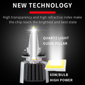 New yeni X1 Led kuvars cam malzeme ışık h7 led autolamp led canbus 25000LM 360 derece led araba 60 watt 9012 led - Product Image 2