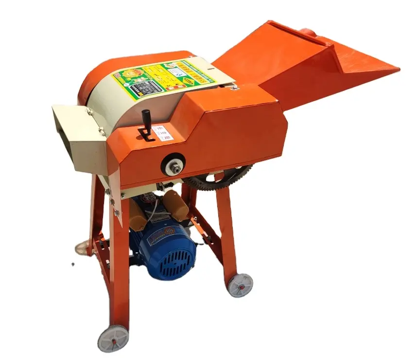 Weiwei agricoltura Chaff Cutter polvere macchina per uso domestico piccolo tosaerba bovini e pecore che alimentano la macchina per la lavorazione