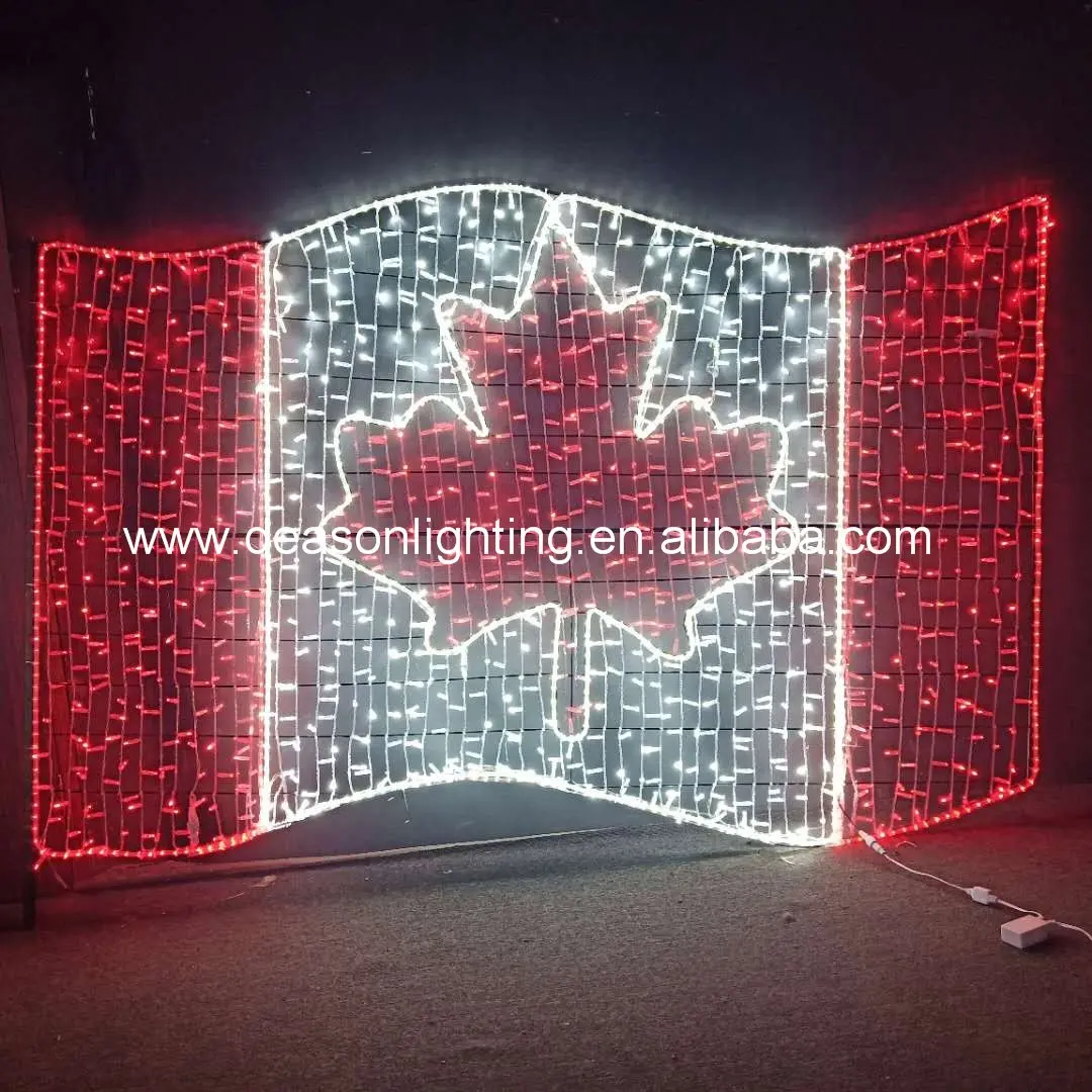 Lampe led drapeau du Canada, nouveauté