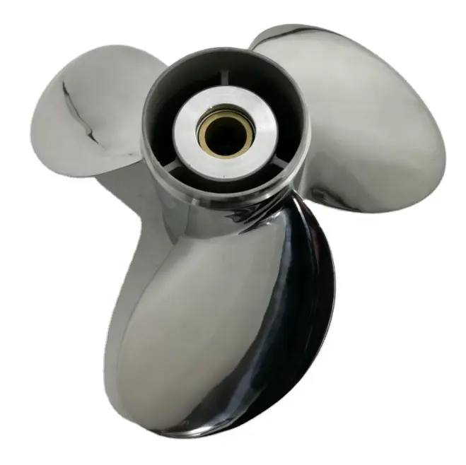 50-130HP 13 7/8X17 boat marine STAINLESS STEEL OUTBOARD PROPELLER PERFECTLY MATCHED YAMAHA engine
