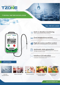 Registrador de temperatura de monitoreo en tiempo real Uso global Basado en la nube para uso logístico de cadena de frío - Product Image 5