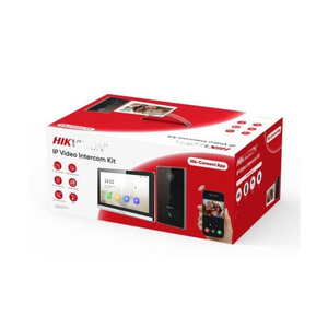 Hik IP Video Intercom Kit DS-KIS608-P WIFI Türklingel system Villa Tür Fernbedienung Entsperren Tür Telefone Indoor Intercom System - Product Image 1
