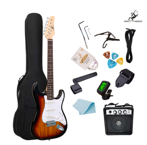 China High Quality Großhandel E-Gitarre und Gitarre Zubehör Instrumenten set E-Gitarre Kit