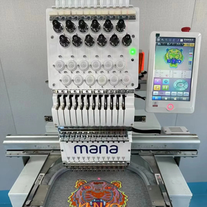 New Style High Quality Automatic Single Head Embroidery Machine Industrial 12 15 Needles Custom Computerized Embroidery Machine - Product Image 1