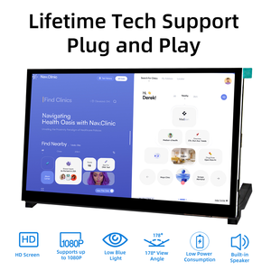 10,1 Zoll IPS 1024*600 LCD-Display Kapazitiver Touchscreen Kompatibel mit Raspberry Pi 3B 4B