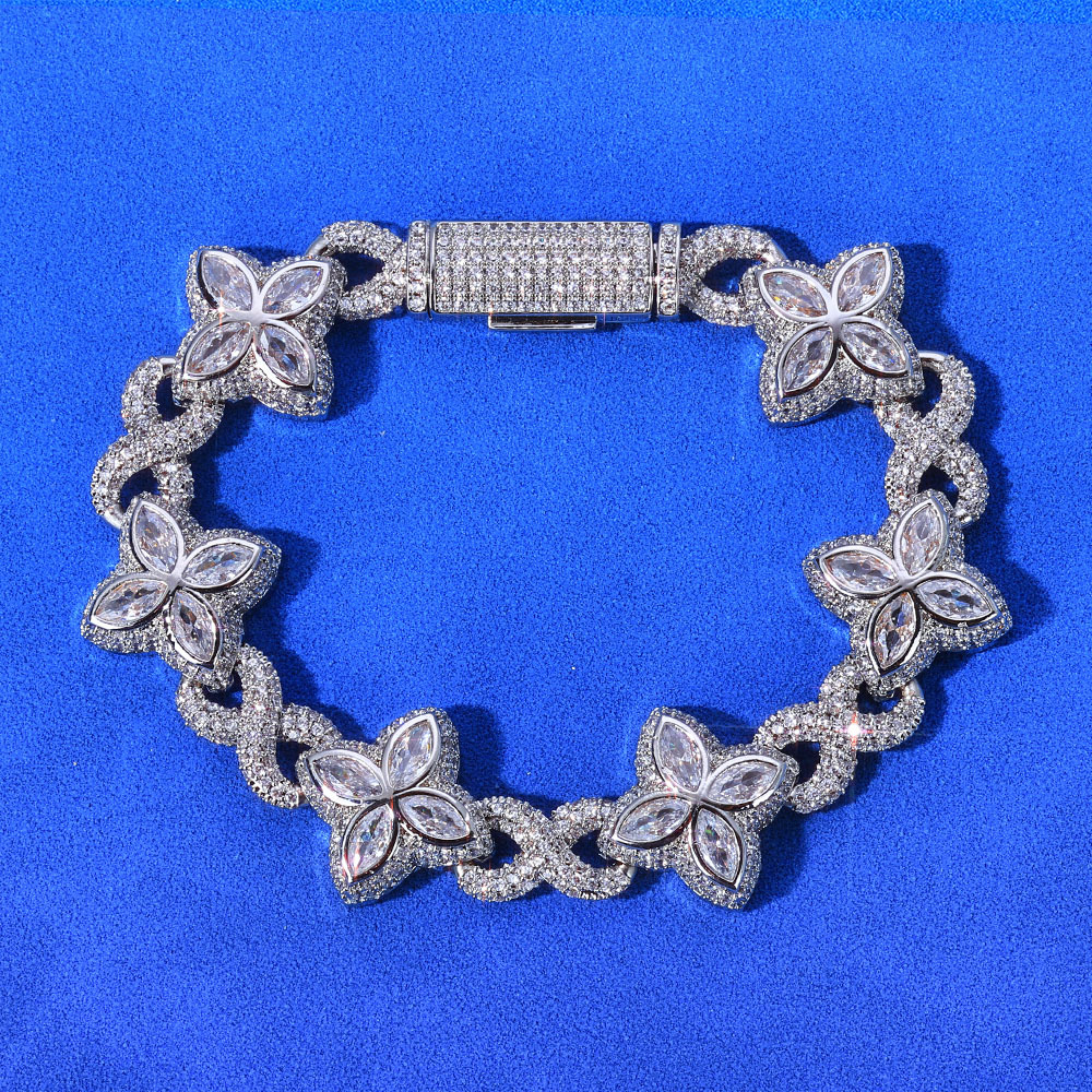 Diamant blanc argenté