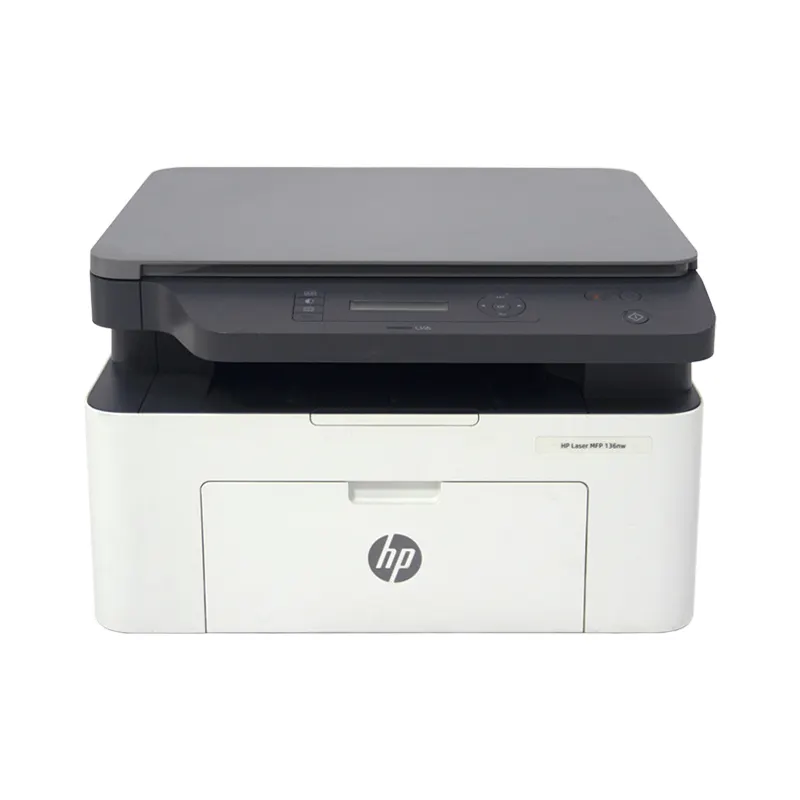 Impresora Mini de oficina, dispositivo multifunción, para HP 136nw