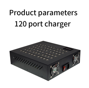 120 Port hızlı şarj 60 * tip C ve 60 * USB eşzamanlı şarj PD ve QC3.0 protokolü iki-in-one şarj platformu - Product Image 2