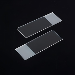 Uso de Histología Médica de laboratorio personalizado 7105 Esmerilado Un extremo en un lado Bordes del suelo Bacterias Cubierta preparada Portaobjetos de vidrio para microscopio - Product Image 2