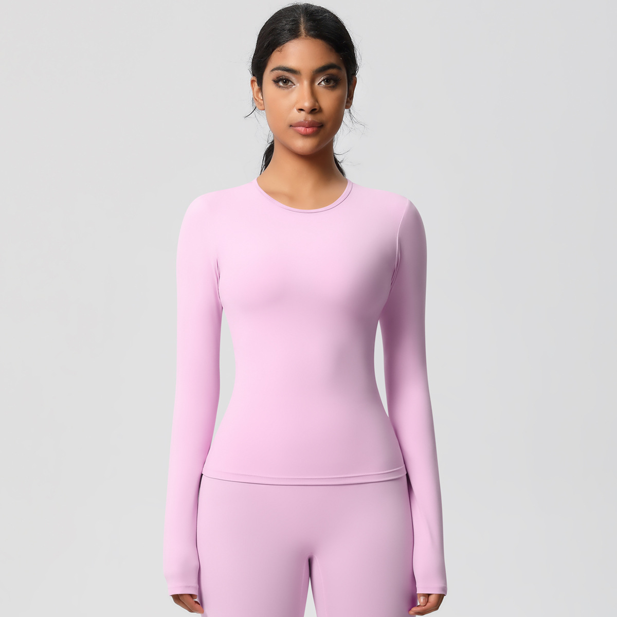 Manches Longues Rose