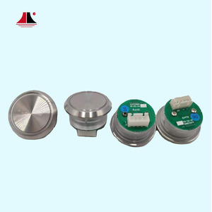Asansör basma düğmesi asansör COP düğmesi kırmızı Led A4J13868 A4 A4N13869 asansör parçaları için - Product Image 5