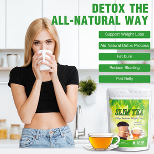 OEM частный травяной чай, красивый чай, плоский чай для похудения, Детокс, травяной чай - Product Image 3