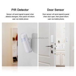 Sistema de alarma GSM inalámbrico inteligente Tuya, sistema de seguridad para el hogar, Control remoto por voz, Kit de sistema de alarma Wfi, PST-PG500-TY - Product Image 6