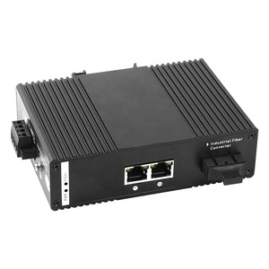 Industrieller 1000MB 2-Port-Netzwerk-POE-Switch 1 SFP 1,25G Glasfaser-DIN-Schiene Blitzschutz Outdoor Engineering POE-Optik schalter - Product Image 2