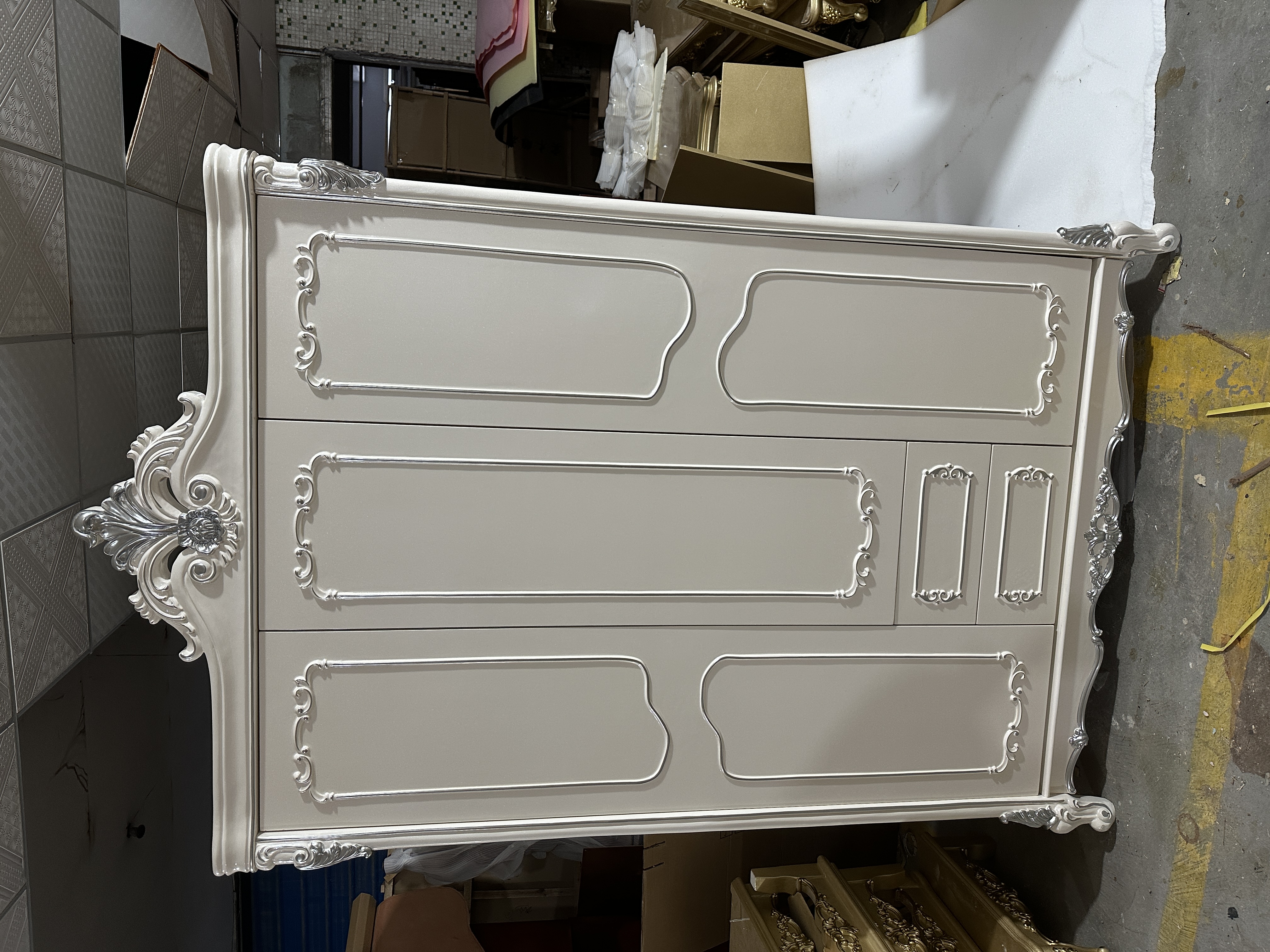 three door wardrobe.