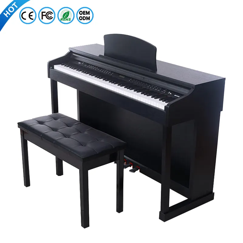 Kerid Mejor Precio Piano Teclado 88 Teclas Ponderadas Digital Piano Profesional Piano Eléctrico